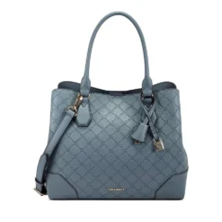Nine West Brooklyn Jet Set Carryall Satchel Bag -Deals My Glow Wardrobe Store 3754136 Slate Logo