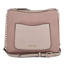 Nine West Kensington Crossbody Bag -Deals My Glow Wardrobe Store 3754141 Mushroom Marble Pink
