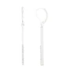 Nine West Pave Stick Linear Drop Earrings -Deals My Glow Wardrobe Store 3821958