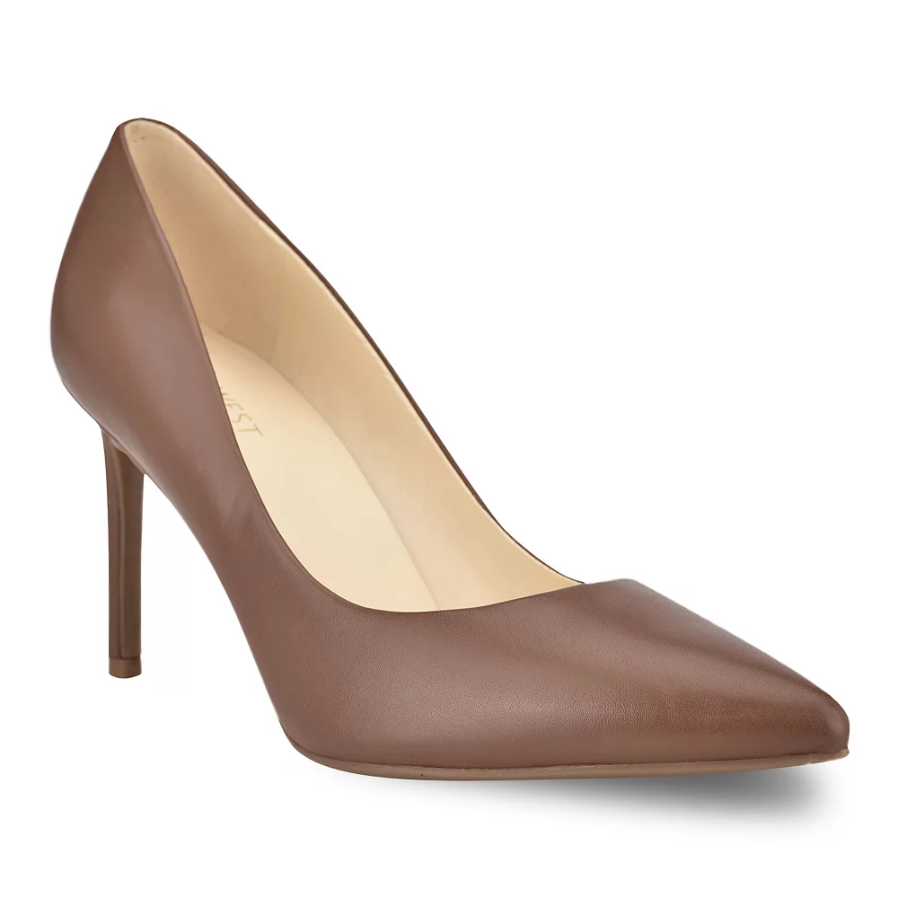 Nine West Etta Women's Leather High Heels 5 Nine West Etta Women's Leather High Heels - Image 4