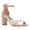 Nine West Pruce Women's High Heel Sandals -Deals My Glow Wardrobe Store 4464488 Beige