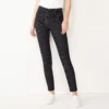 Women's Nine West Slim Ankle Pants -Deals My Glow Wardrobe Store 4549881 Black White Grid