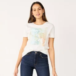 Women's Nine West Crewneck Graphic Tee -Deals My Glow Wardrobe Store 4646703 Love Is Love