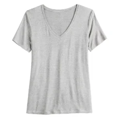 Women's Nine West Essential V-Neck Tee -Deals My Glow Wardrobe Store 4841148 ALT5