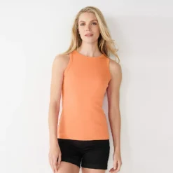 Women's Nine West Ribbed Tank -Deals My Glow Wardrobe Store 4841430 Blush Rush