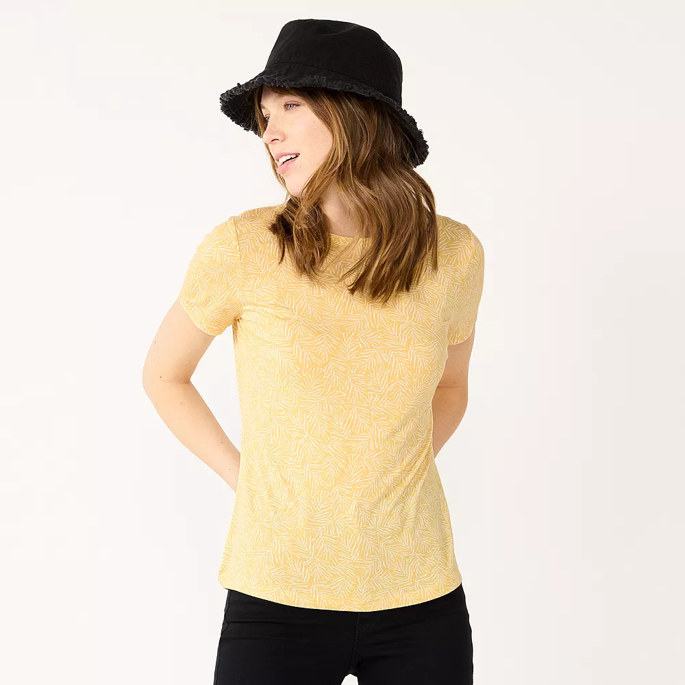 Women's Nine West Essential Crewneck Tee 33 Women's Nine West Essential Crewneck Tee - Image 31