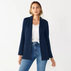 Women's Nine West Relaxed Blazer -Deals My Glow Wardrobe Store 4951623 Avery Navy