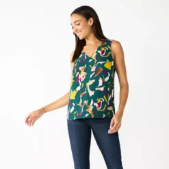 Petite Nine West V-Neck Tank -Deals My Glow Wardrobe Store 4957403 Fresh Cutouts