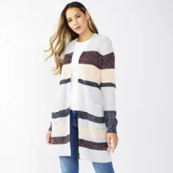 Women's Nine West Car Coat Cardigan -Deals My Glow Wardrobe Store 4972563 Gray Rose Navy