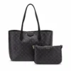 Nine West Landyn 2-Piece Tote & Shoulder Bag Set 1 Nine West Landyn 2-Piece Tote & Shoulder Bag Set -Deals My Glow Wardrobe Store 4987450 Black Logo