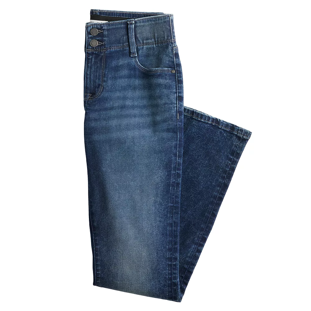 Women's Nine West Curvy Tummy-Control Bootcut Jeans 6 Women's Nine West Curvy Tummy-Control Bootcut Jeans - Image 4