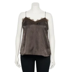Plus Size Nine West V-Neck Camisole