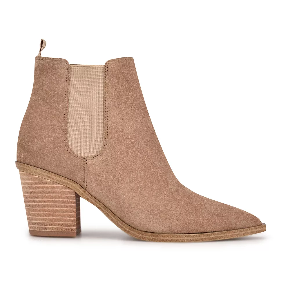 Nine West Wyllis Women's Suede Ankle Boots 4 Nine West Wyllis Women's Suede Ankle Boots - Image 2