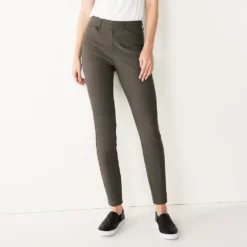 Petite Nine West Slim-Cut Ankle Pants -Deals My Glow Wardrobe Store 5176086 Darkest Hour Gray