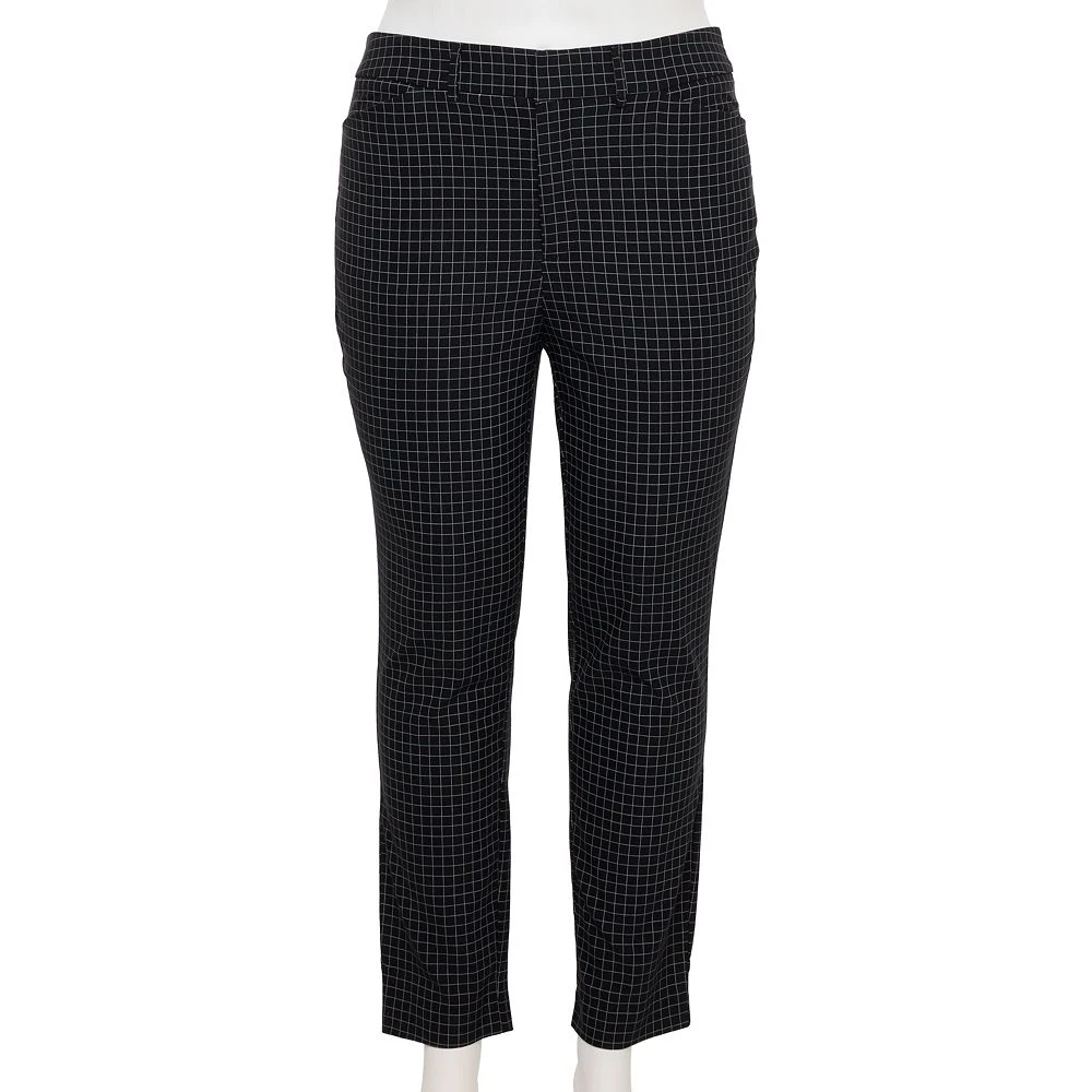 Plus Size Nine West Slim-Cut Ankle Pants 7 Plus Size Nine West Slim-Cut Ankle Pants - Image 5