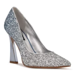 Nine West Trendz Women's High Heels -Deals My Glow Wardrobe Store 5191528 Blue Silver Ombre