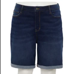 Plus Size Nine West Slimming Pocket Bermuda Shorts -Deals My Glow Wardrobe Store 5214366 Rinse Wash