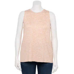 Plus Size Nine West Essential Easy High-Neck Tank 36 Plus Size Nine West Essential Easy High-Neck Tank -Deals My Glow Wardrobe Store 5234070 Faded Leopard