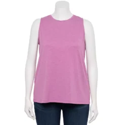 Plus Size Nine West Essential Easy High-Neck Tank 34 Plus Size Nine West Essential Easy High-Neck Tank -Deals My Glow Wardrobe Store 5234070 Lavender Mauve