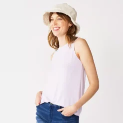 Petite Nine West Essential High Neck Tank -Deals My Glow Wardrobe Store 5234193 Enlighten Purple