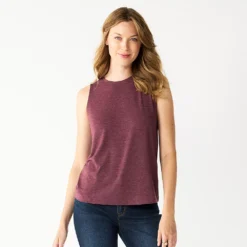 Petite Nine West Essential High Neck Tank -Deals My Glow Wardrobe Store 5234193 Maddie Plum Single Dye