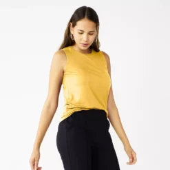 Petite Nine West Essential High Neck Tank -Deals My Glow Wardrobe Store 5234193 Toasted Olive