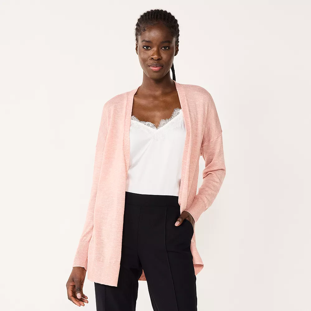 Women's Nine West Essential Lightweight Cardigan 10 Women's Nine West Essential Lightweight Cardigan - Image 8