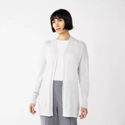 Women's Nine West Essential Lightweight Cardigan 19 Women's Nine West Essential Lightweight Cardigan -Deals My Glow Wardrobe Store 5234642 Bright White