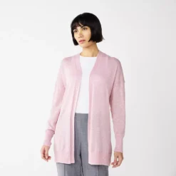 Women's Nine West Essential Lightweight Cardigan 25 Women's Nine West Essential Lightweight Cardigan -Deals My Glow Wardrobe Store 5234642 Lilac Necklace