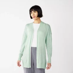 Women's Nine West Essential Lightweight Cardigan 22 Women's Nine West Essential Lightweight Cardigan -Deals My Glow Wardrobe Store 5234642 Mint Virtue