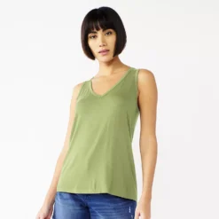 Women's Nine West Easy V-Neck Tank -Deals My Glow Wardrobe Store 5237679 Sander Sage
