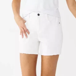 Women's Nine West Slimming Pocket Shorts -Deals My Glow Wardrobe Store 5242666 White