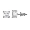 Nine West Cubic Zirconia Stud Earrings -Deals My Glow Wardrobe Store 5257216 Silver Tone