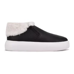 Nine West Klines Women's Faux-Fur Sneakers -Deals My Glow Wardrobe Store 5260459 ALT
