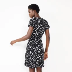 Women's Nine West Flutter Sleeve Wrap Dress -Deals My Glow Wardrobe Store 5280249 ALT