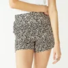 Women's Nine West Mid-Rise Pull-On Soft Shorts