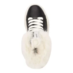Nine West Keepup Women's Faux-Fur Sneakers -Deals My Glow Wardrobe Store 5345471 ALT3