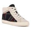 Nine West Stunnah Women's High-Top Sneakers -Deals My Glow Wardrobe Store 5345490 Plaid Multi
