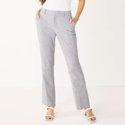Women's Nine West Curvy Magic Waist Barely Bootcut Dress Pants 14 Women's Nine West Curvy Magic Waist Barely Bootcut Dress Pants -Deals My Glow Wardrobe Store 5500437 Heather Grey