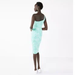 Women's Nine West One-Shoulder Bodycon Dress -Deals My Glow Wardrobe Store 5520648 ALT