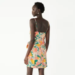 Women's Nine West Side-Tie Faux Wrap Mini Dress -Deals My Glow Wardrobe Store 5532368 ALT