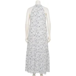 Plus Size Nine West Tiered Peasant Maxi Dress 11 Plus Size Nine West Tiered Peasant Maxi Dress -Deals My Glow Wardrobe Store 5542044 ALT