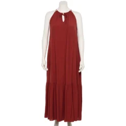 Plus Size Nine West Tiered Peasant Maxi Dress 10 Plus Size Nine West Tiered Peasant Maxi Dress -Deals My Glow Wardrobe Store 5542044 Marsala Flower