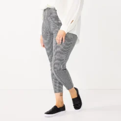 Plus Size Nine West Mid-Rise Ponte Leggings