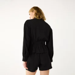 Women's Nine West Belted Utility Jacket -Deals My Glow Wardrobe Store 5562161 ALT