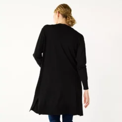Women's Nine West High Slit Duster Cardigan -Deals My Glow Wardrobe Store 5569252 ALT