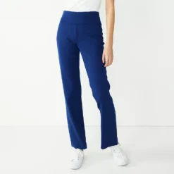 Petite Nine West Mid Rise Tummy Control Ponte Bootcut Pants -Deals My Glow Wardrobe Store 5573842 Avery Navy