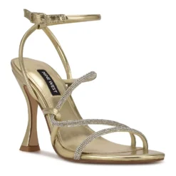 Nine West Blitz Women's Dress Sandals -Deals My Glow Wardrobe Store 5574112 Gold