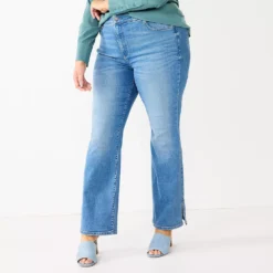 Plus Size Nine West Slimming Bootcut Jeans -Deals My Glow Wardrobe Store 5576107 Medium