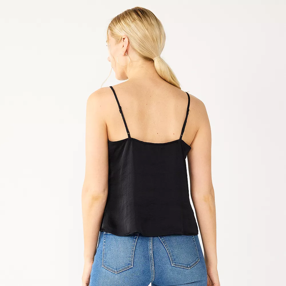 Women's Nine West Ruched Drawstring Front Tank 7 Women's Nine West Ruched Drawstring Front Tank - Image 5